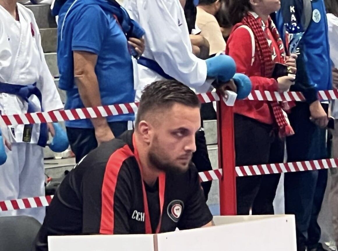 Coach am Wettkampfrand