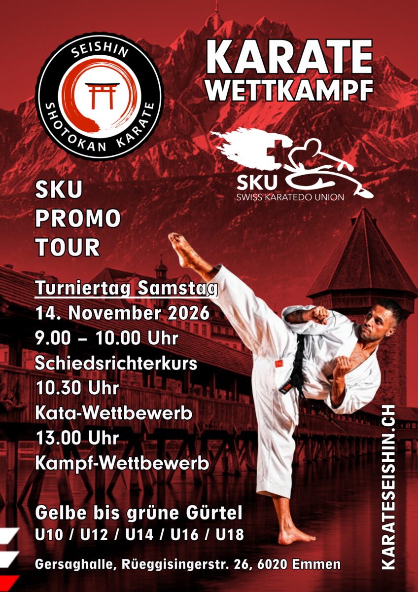 Flyer Turniertag Samstag, SKU Promo Tour, 14. November 2026